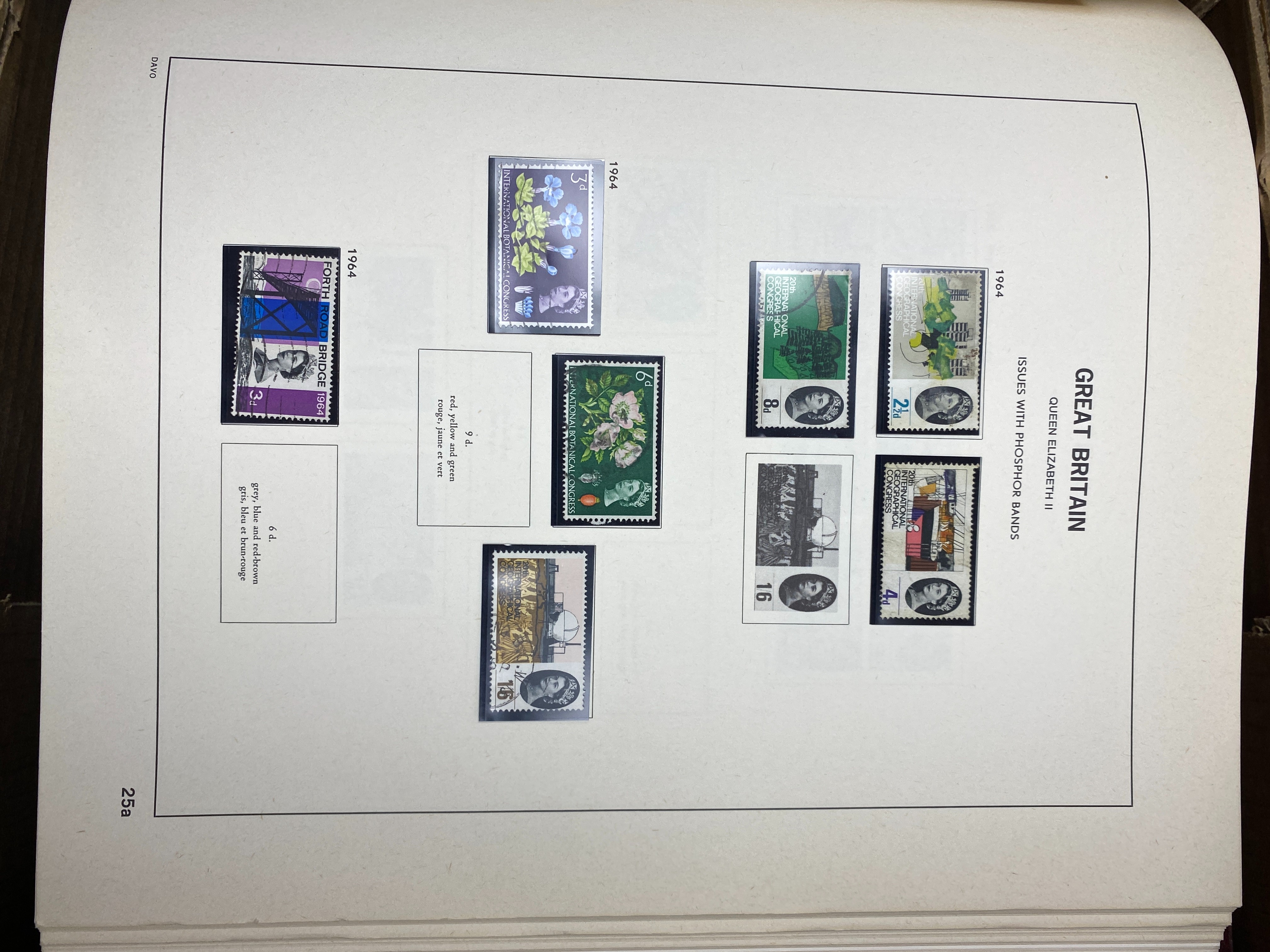 A stamp collection in albums with Great Britain including Decimal Mint, British Commonwealth, Hong Kong, India and Malaya